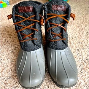 Sperry duck boots. Size 9